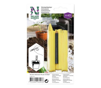 Plant Labels with Pen, 40 pcs