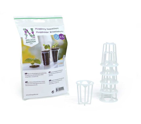 Basket for hydroponic growing, 6 pcs