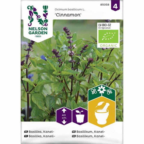 Cinnamon Basil Organic