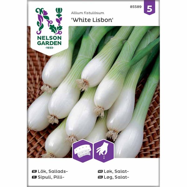 Spring Onion 'White Lisbon' Seed Tape