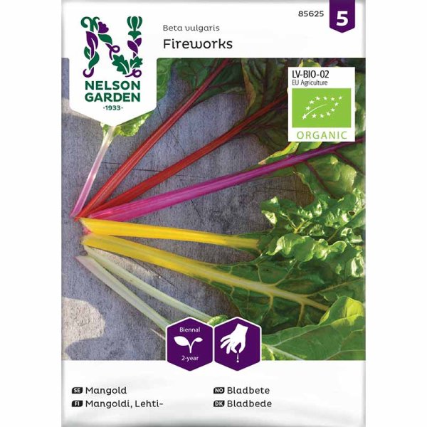 Swiss Chard 'Fireworks' Organic