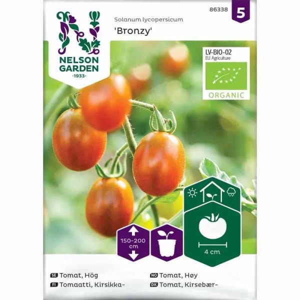 Tomato 'Bronzy' Organic