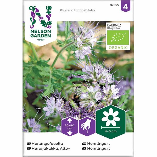 Phacelia blå Organic