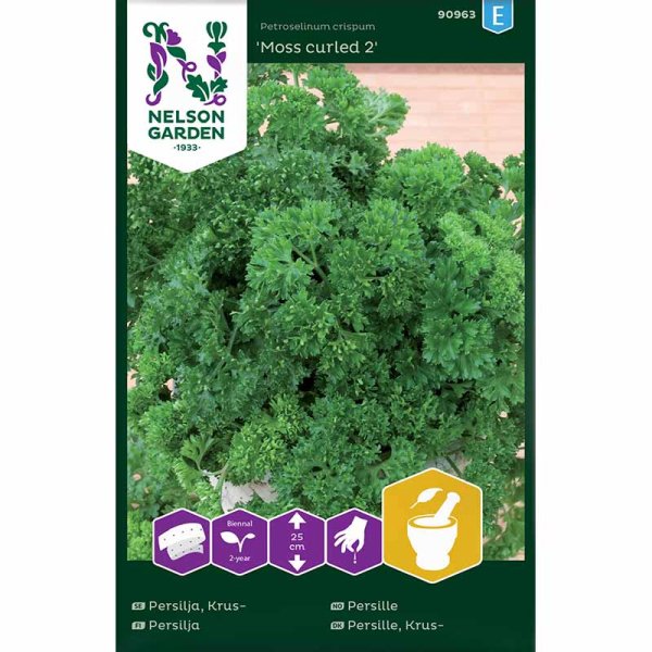 Parsley 'Moss Curled2' Seed Tape