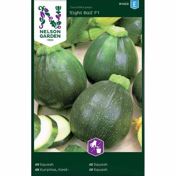 Squash / Summer Squash 'Eight Ball' F1