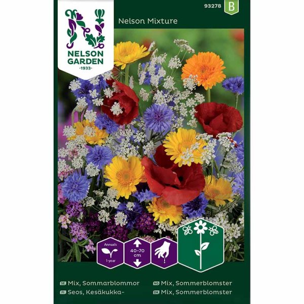 Summer Flower Mix 'Nelson Mixture'