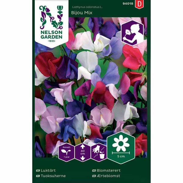 Sweet pea 'Bijou Mix'