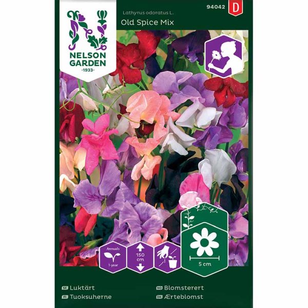 Sweet pea 'Old Spice Mix'