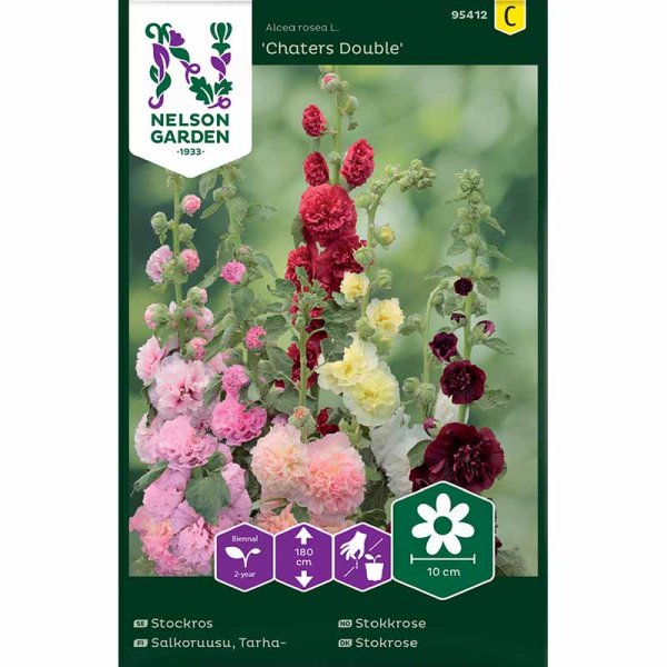 Hollyhock 'Chaters Double'