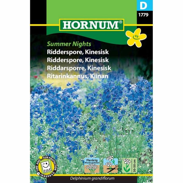 Chinese Larkspur 'Summer Nights'