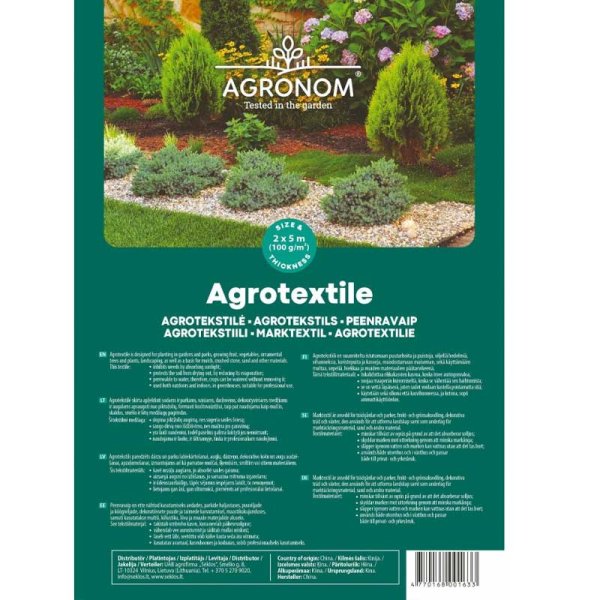 Weed Control Fabric 2x5m 100g/m²