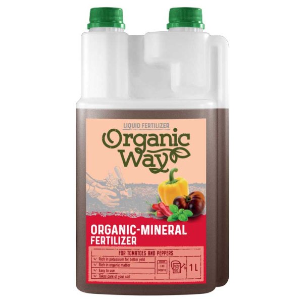 Liquid Organic Mineral Fertilizer for Tomatoes and Peppers
