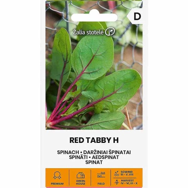 Spinach 'Red Tabby' F1