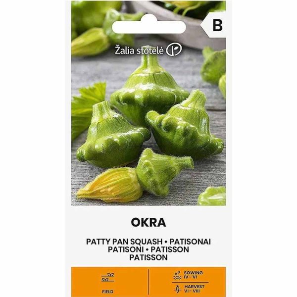 Pattypan Squash 'Okra'