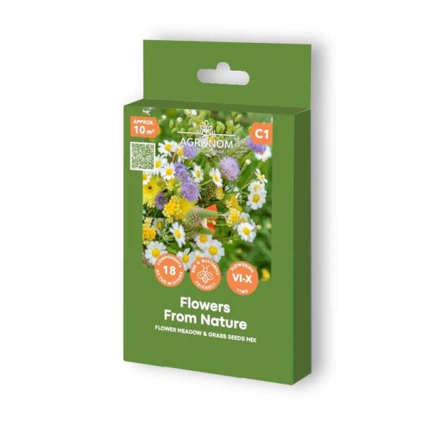 Flower Meadow & Wild Grass 'Flowers from Nature'