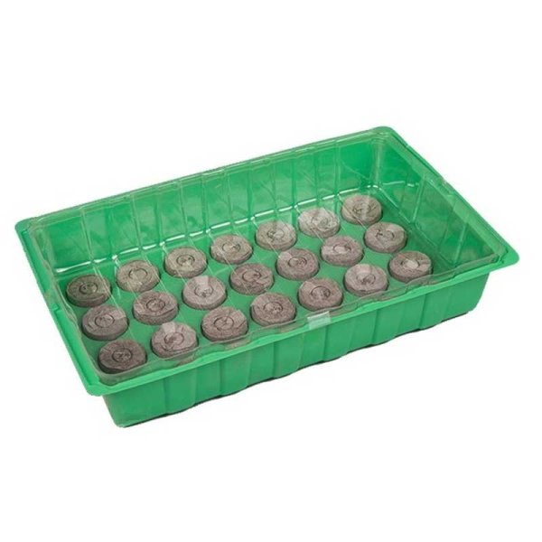 Mini Greenhouse with 28 Coconut Pellets