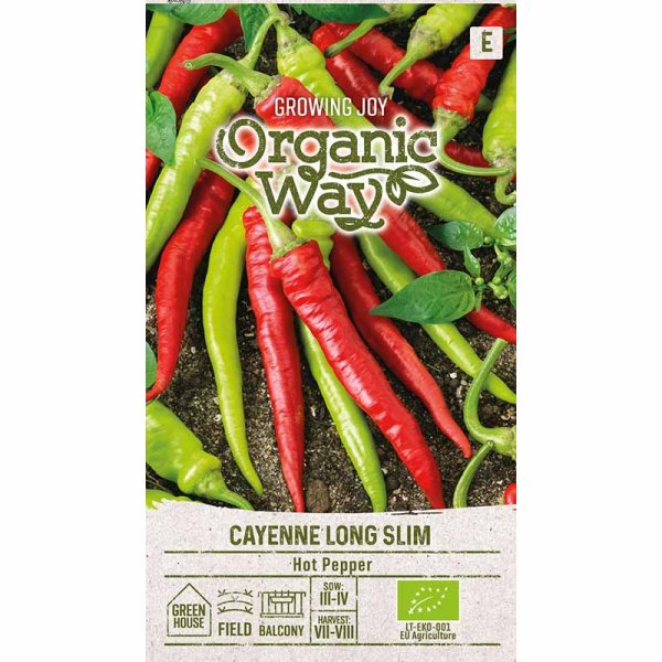 Chili Pepper 'Cayenne Long Slim'
