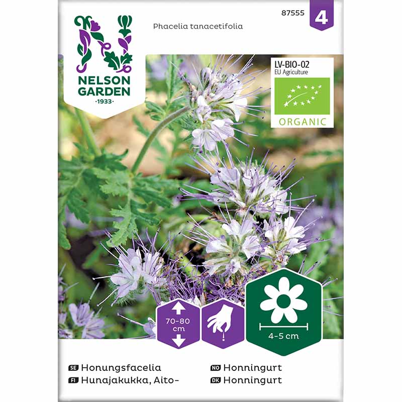 Phacelia blå Organic