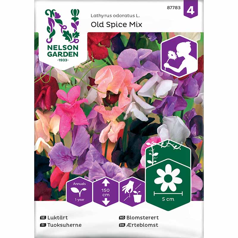 Sweet Pea 'Old Spice' Mix