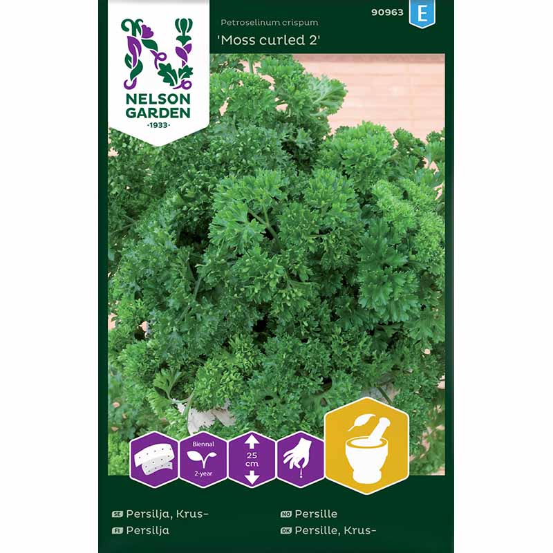 Parsley 'Moss Curled2' Seed Tape