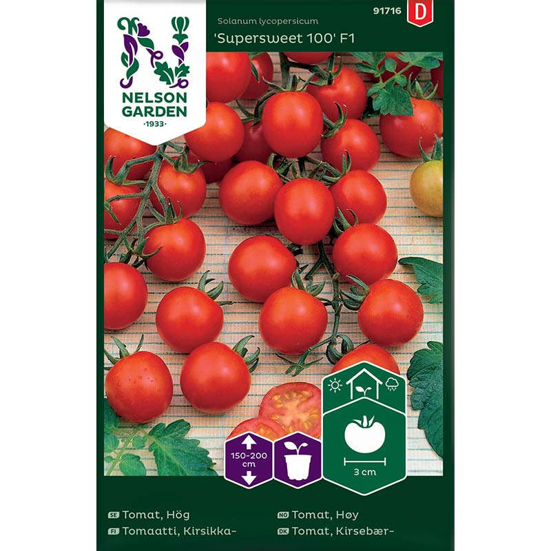 Cherry Tomato 'Supersweet 100' F1