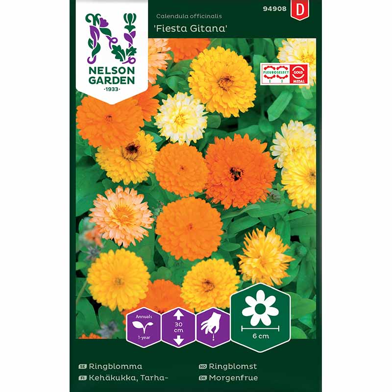 Calendula 'Fiesta Gitana'