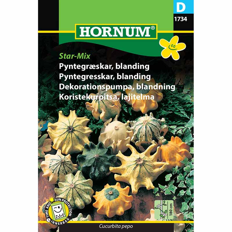 Ornamental Gourd 'Star-Mix'