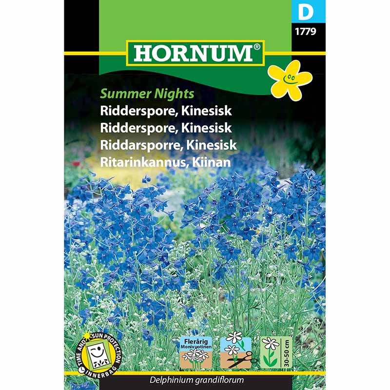 Chinese Larkspur 'Summer Nights'