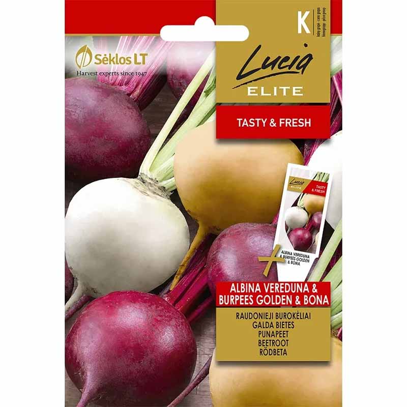 Beet Mix 'Albina Vereduna, Burpees Golden, Bona'