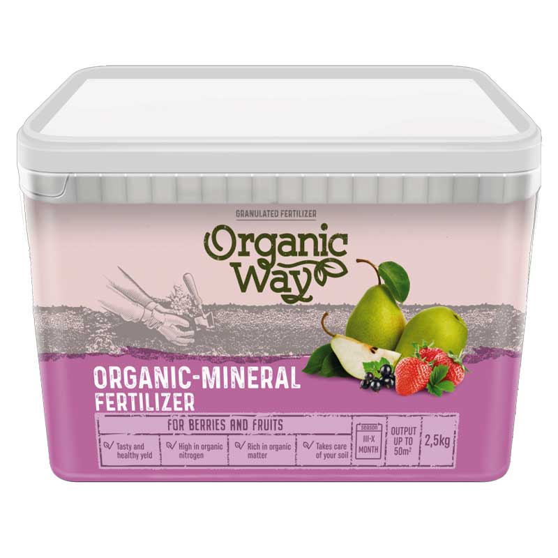 Organic Mineral Fertilizer for Berries and Fruit