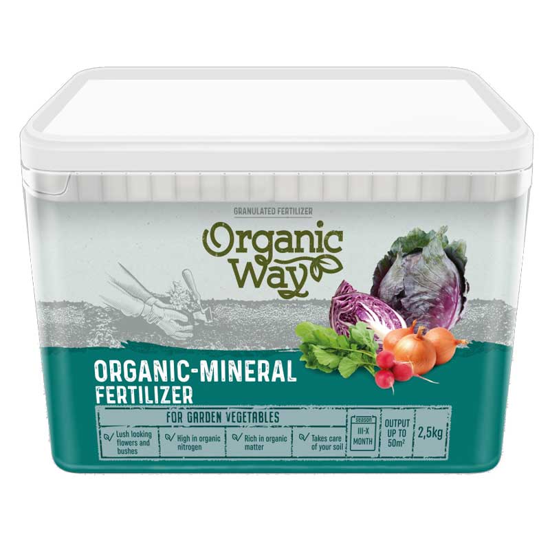 Organic Mineral Fertilizer for Garden Vegetables 2.5kg