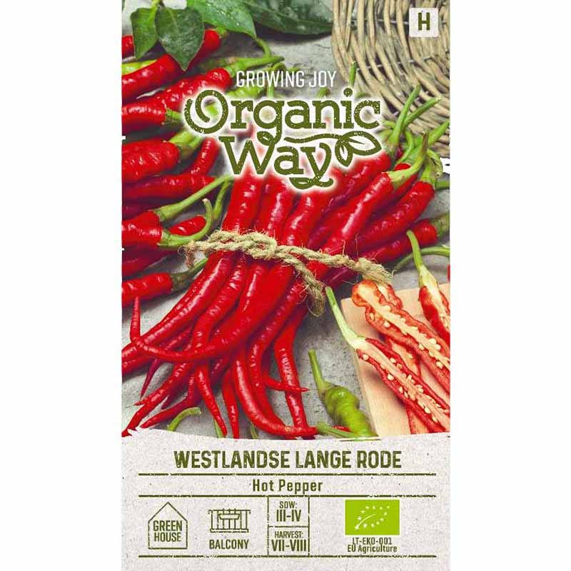 Chili Pepper 'Westlandse lange rode'