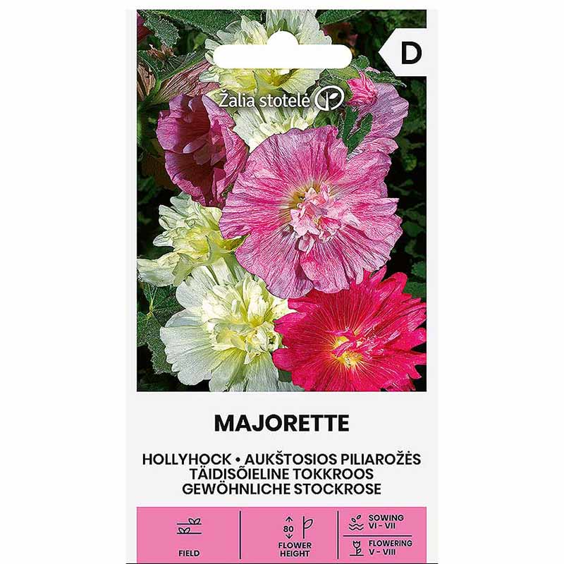 Hollyhock 'Majorette'
