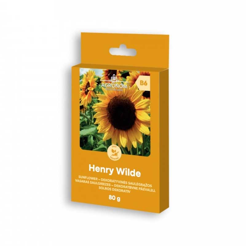 Sunflower 'Henry Wilde' Large Pack 80g