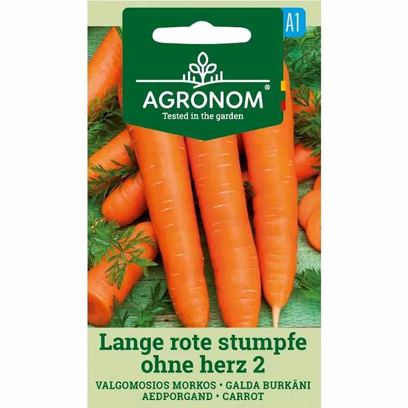 Carrot 'Lange Rote Stumpfe Ohne Herz 2'