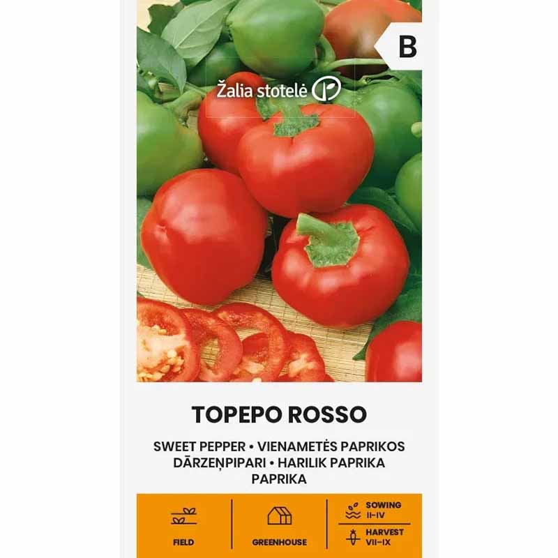 Pepper 'Topepo Rosso'